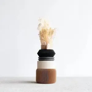 alvery modular wooden vase french designer 