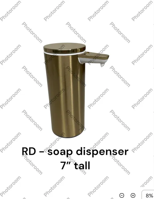 soap dispenser gold simple human auto sensor pump