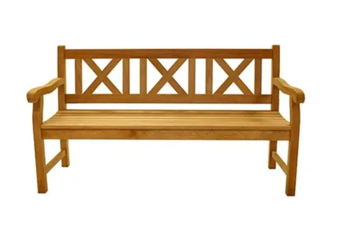 teak bench with seat skipper chippendale 5ft