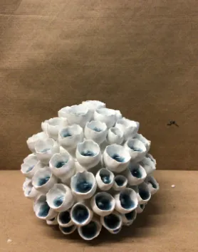 Dakota porcelain vase large 