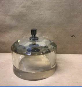 plexi jewlery ring box with top 