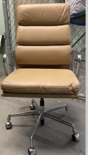 herman miller high back paddle management  rolling chair 