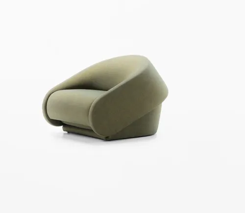 Prostoria uplift arm chair/ day bed green fold out chair