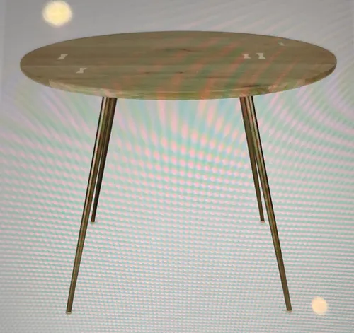 core oak round dining table round abc carpet 
