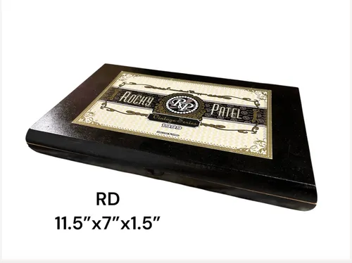 cigar box  rocky patel 11x7x1.5h