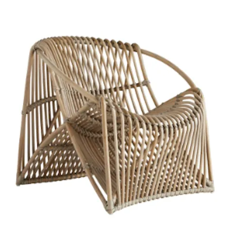Eleanor lounge chair  outdoor bamboo /wicker by Arteriors