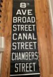 vintage subway roll 8th ave trolley train nyc 