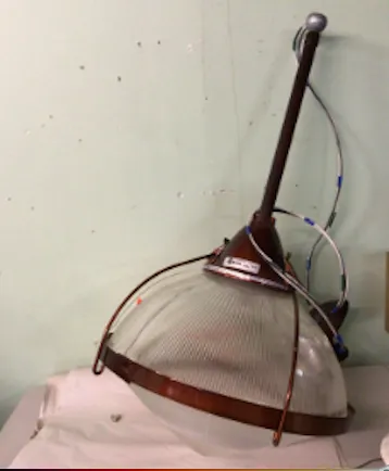 halophane pendant light industrial 