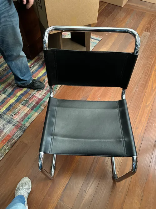 vintage cantilever dining chair 