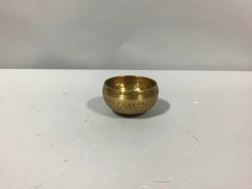 hammered brass singing bowl small 