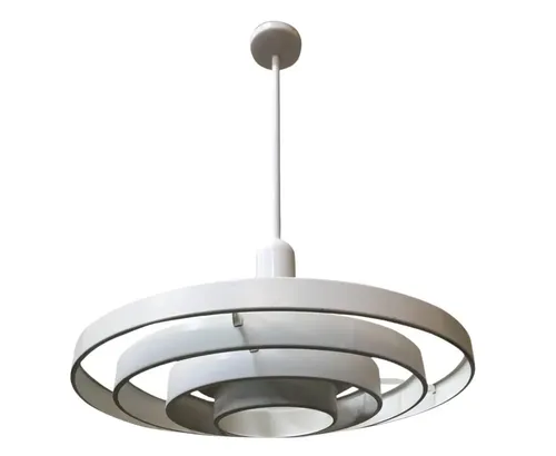 mid cen space age saturn ring pendant kurt versen