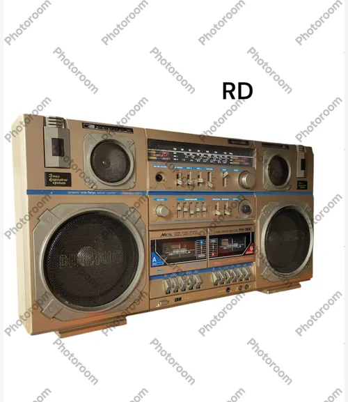 classic boombox tape to tape tecsonic