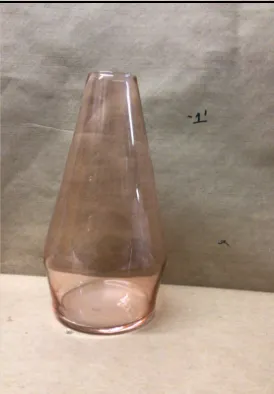 pink glass pitcher 
