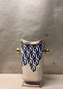 Versailles hex vase Jonathan Adler 
