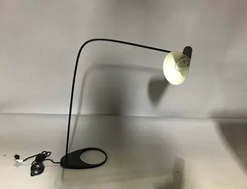 black standing lamp danish louis poulsen with bend  