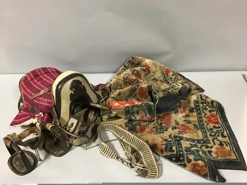  saddle for a  horse  tribal /mongolian ?  19x12