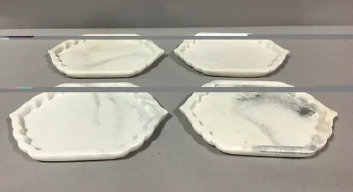 marble small decorative serving trays 4x
