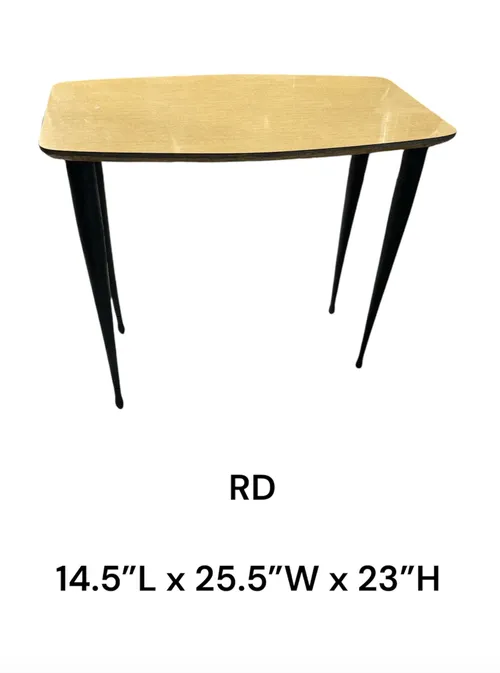 Big Aldo Tura part of Nesting Table set side table mid cen 