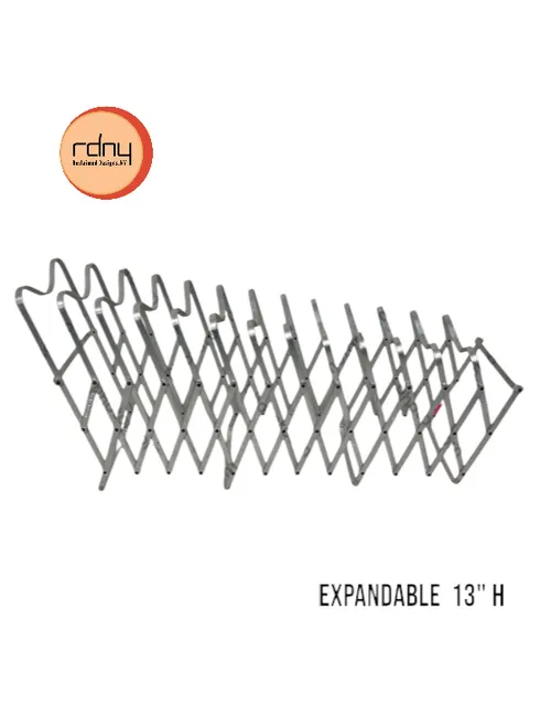 Aluminum file expandable file holder