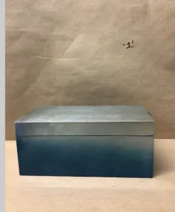 blue ombre box