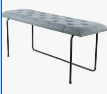 upholstered bench 17lx60w x17h