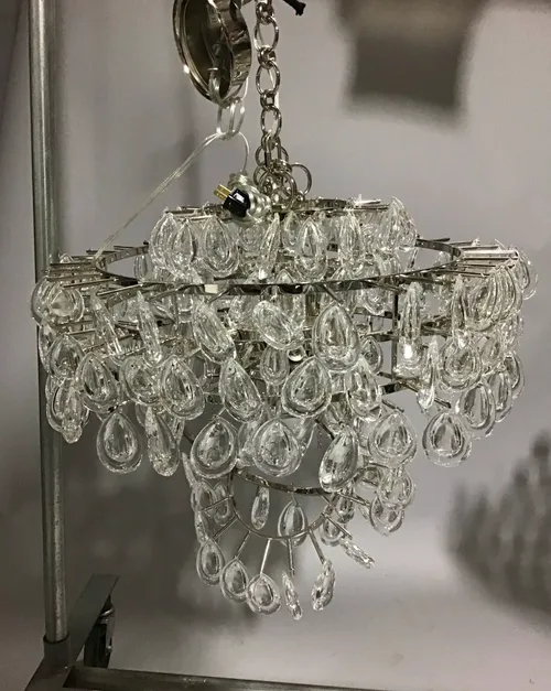teardrop crystal chandelier 