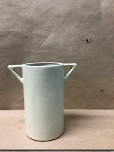 short strath speckle vase with handles west elm 