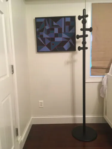 mod atomic coat rack black/kartell