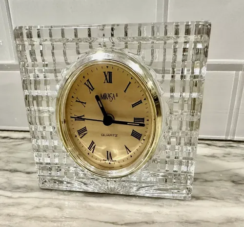 clock mikasa  crystal clock