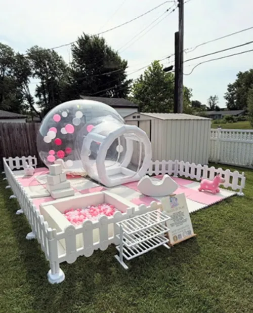 Lux Soft Play w Balloons Bouncer