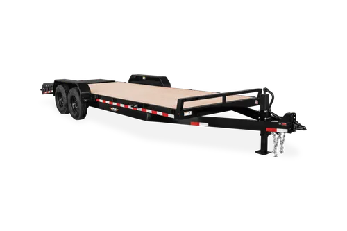 8 1/2 x 20ft Car/Equipment Trailer w/ Winch & Ramps