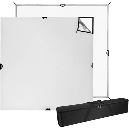 Wescott Scrim Jim 6x6 Insert - Silver/White