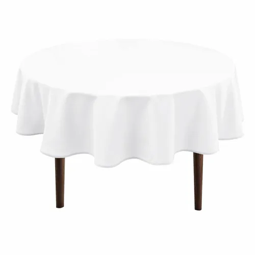  Table cloths  round (white)