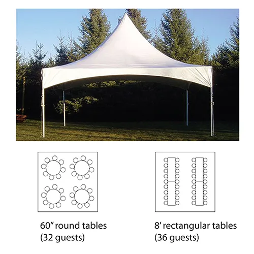 20x20 marquee tent