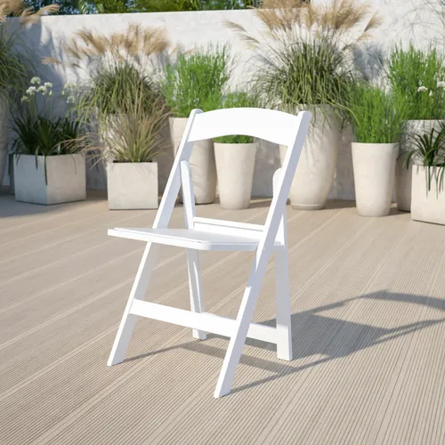 white padded chairs