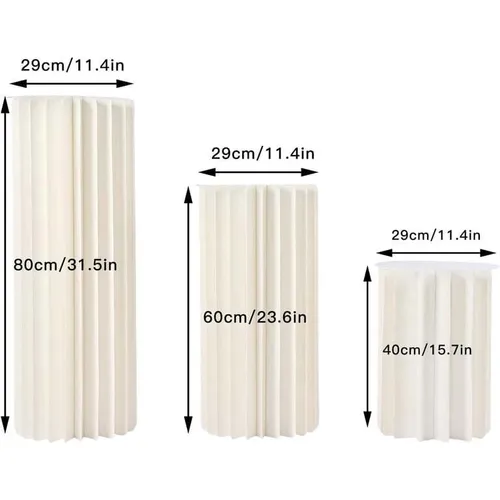 3-Pack Cylinder Pedestal Stand