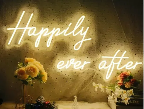 Happily Ever After Neon Sign