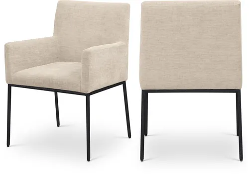 Reeves Beige Dining Chair (Set of 2)