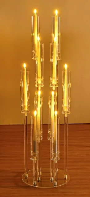 Arms Acrylic Candelabra Centerpieces