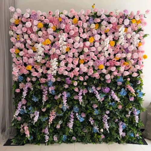 Enchanted garden flower wall Rental 8ft by 8ft
