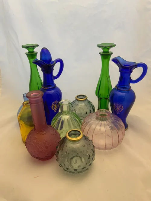 Colorful Bud Vases (Variety)