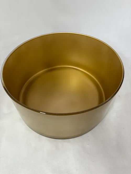 Gold Bowl Vase 