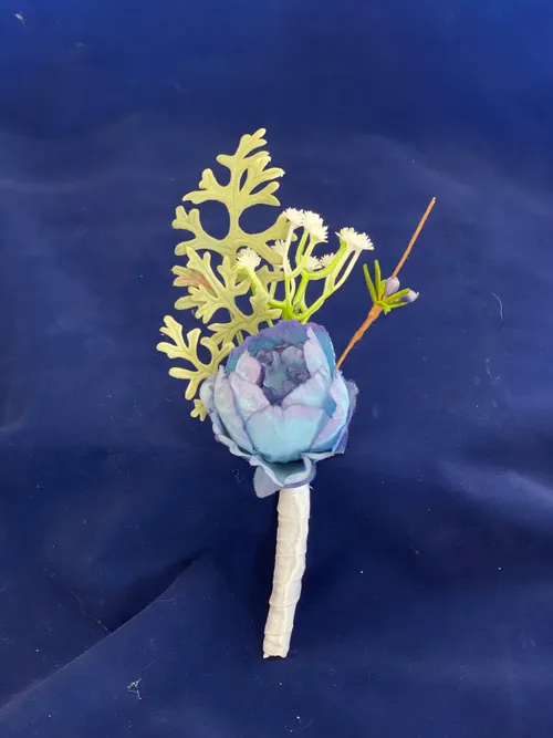 Blue 1 Boutonnière 