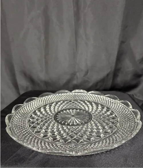 Clear Vintage Tray 1 