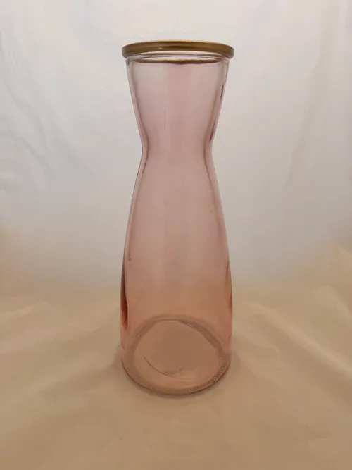 Pink & Gold Vases - Set of 2
