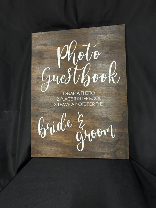 Photo Guestbook Sign