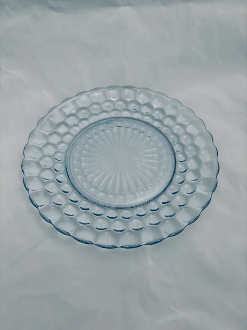 Blue Vintage Plate 