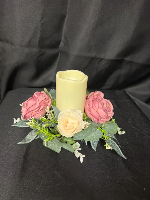 Mauve Floral Ring