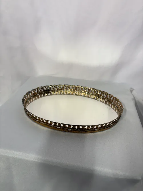 Vintage Mirror Tray