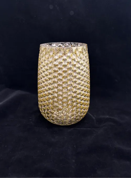 Gold Mercury Vase Large